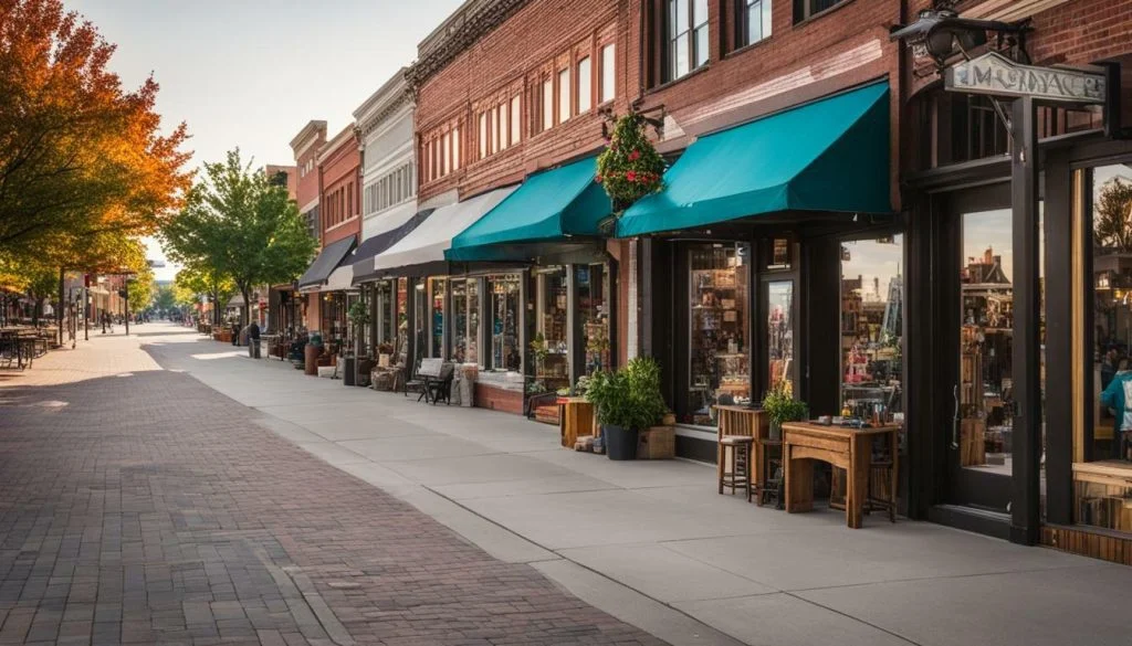 Muncie shopping scene