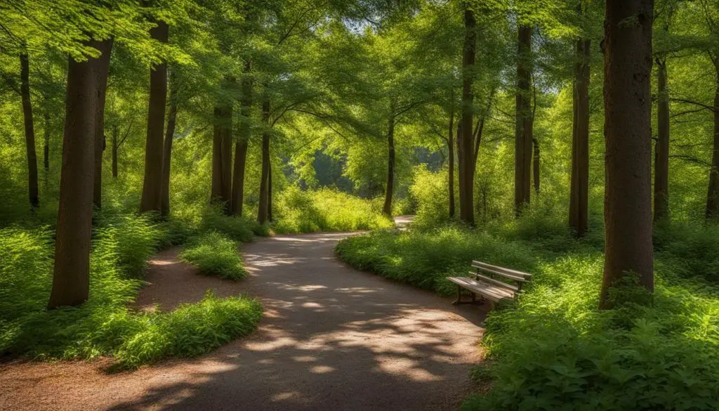 nature trails in Huntersville